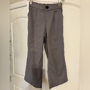 Abercrombie Kids Gray Pinstripe Formal Pants